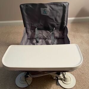 Gray Portable High Chair
